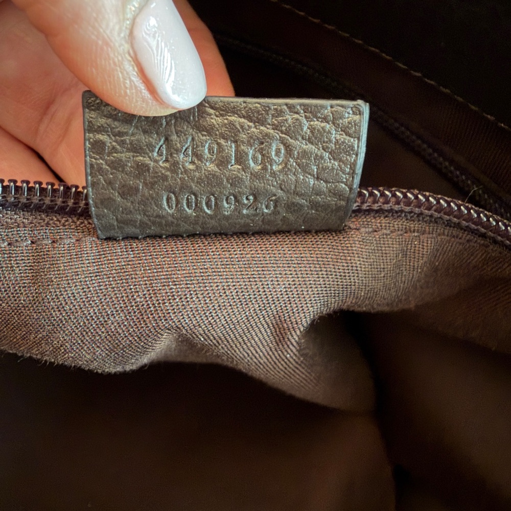 Gucci Beige and Dark Brown Men's Tote - Picture 15 of 15